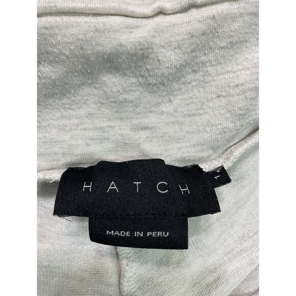 Hatch 'The Indoor' White Outdoor Pleated Jogger Size 1 - Picture 4 of 5